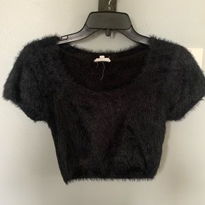 90’s Fuzzy Crop Top